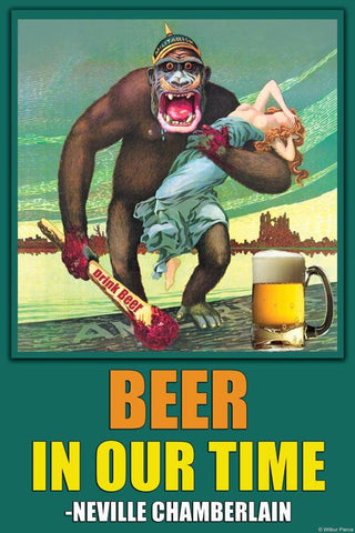 Beer in our time 20x30 poster