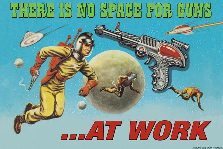 There is no space for Gunse At work. 20x30 poster
