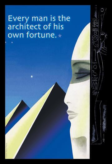 Architect of Fortune 20x30 poster