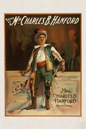 Charles B. Harford in Taming of the Shrew 20x30 poster