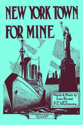 New York Town For Mine 20x30 poster