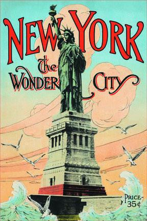 New York; The Wonder City 20x30 poster