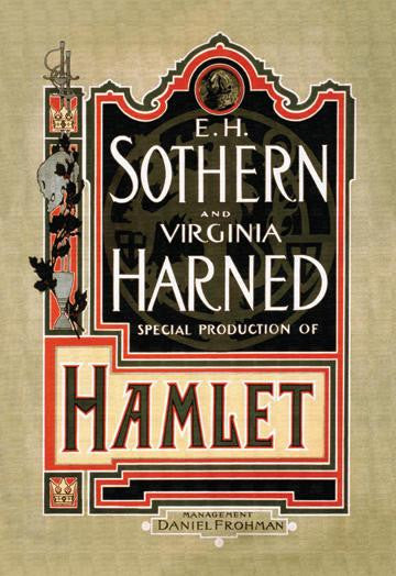 Hamlet 20x30 poster