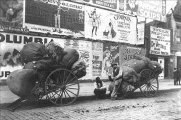 New York Rag Carts 20x30 poster