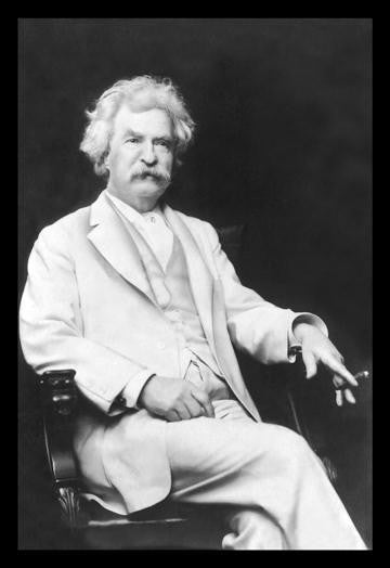 Mark Twain 20x30 poster