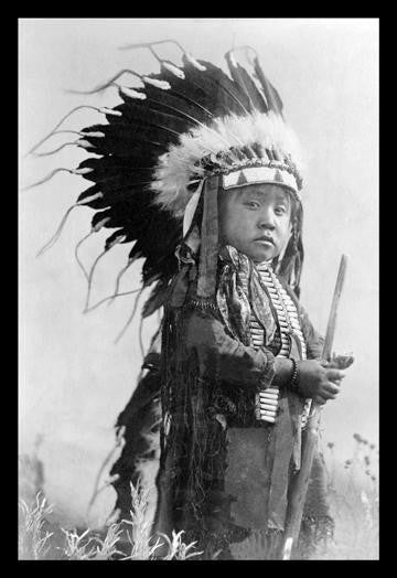 A Cheyenne Warrior of the Future 20x30 poster