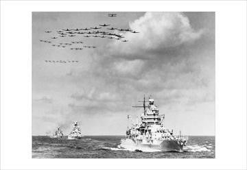 The Fleet - The U.S. Navy Sailing to Victory 20x30 poster