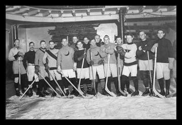 Crescent Hockey Team 20x30 poster