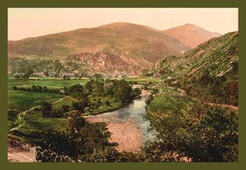 Aberglasym, Beddgelert, Wales 20x30 poster