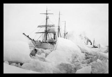 U.S. Rescue Cutter Bear & the S.S. Corwin 20x30 poster