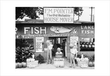 Roadside Stand near Birmingham, Alabama 20x30 poster