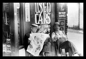 Street Scene, Marysville, Ohio 20x30 poster