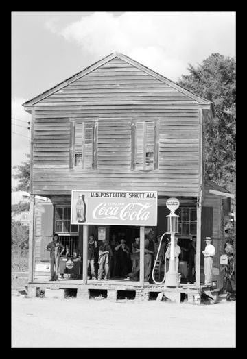 The Crossroads Store in Sprott Alabama 20x30 poster