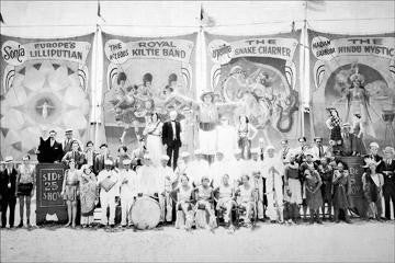 Sideshow Performers 20x30 poster