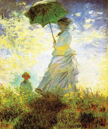 Madame Monet and Son 20x30 poster