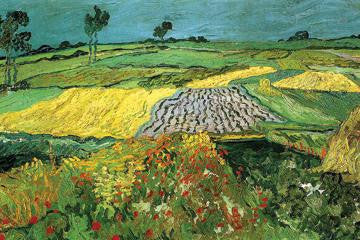 The Plains at Auvers 20x30 poster