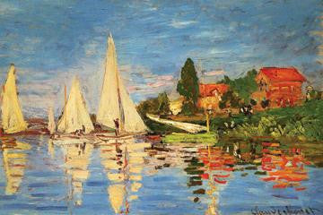 Regatta At Argenteuil 20x30 poster