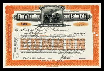 The Wheeling and Lake Erie Railroad Company 20x30 poster