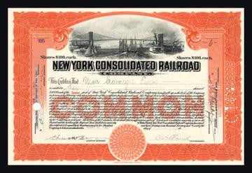 New York Consolidated Railroad Company 20x30 poster