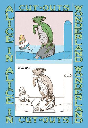 Alice in Wonderland: Mock Turtle - Color Me! 20x30 poster