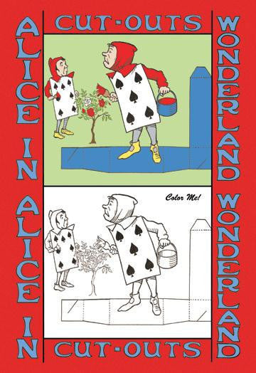 Alice in Wonderland: The Gardeners - Color Me! 20x30 poster