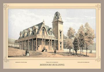 Centennial International Exhibition, 1876 - Missouri Building 20x30 poster