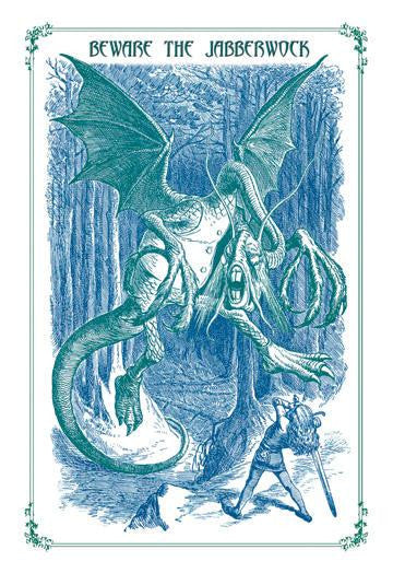 Through the Looking Glass: Beware the Jabberwock 20x30 poster