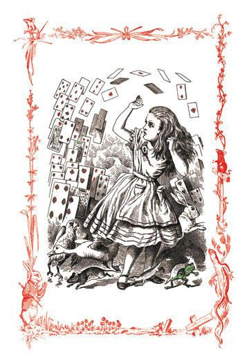 Alice in Wonderland: Youre Nothing but a Pack of Cards! 20x30 poster