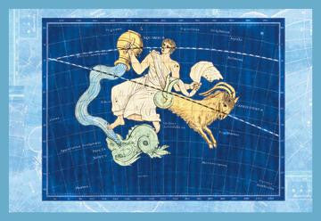 Capricorn and Aquarius #1 20x30 poster