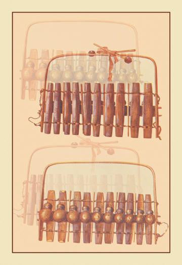 Marimba, of South Africa 20x30 poster