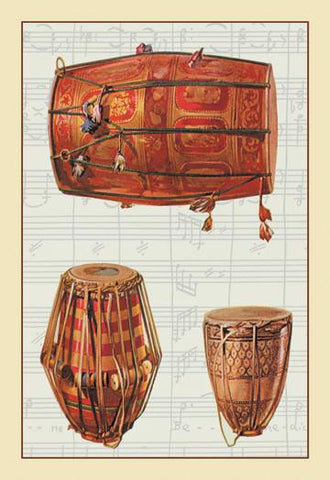 Native American Drums 20x30 poster