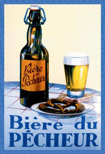 Biere du Pecheur 20x30 poster