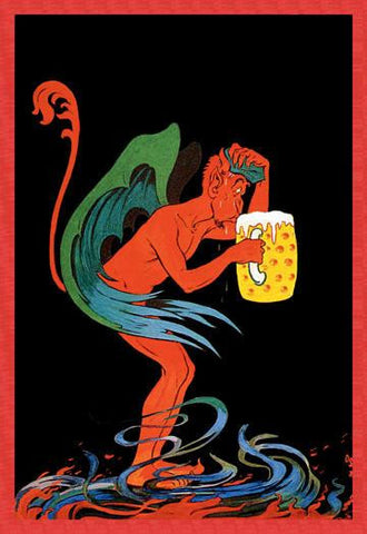 Biere au Diable 20x30 poster