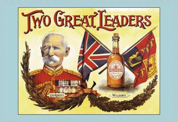 Two Great Leaders- Lord Roberts and Wilsons 20x30 poster