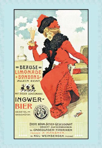 Ingwer Bier 20x30 poster