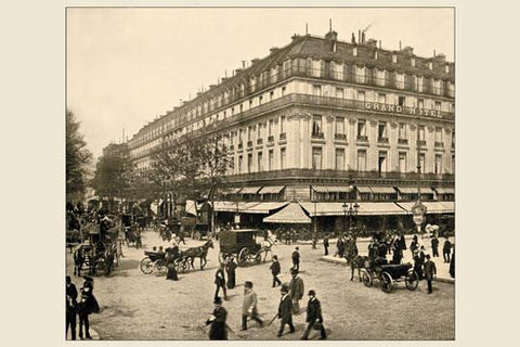 The Grand Hotel and the Cafe de la Paix 20x30 poster