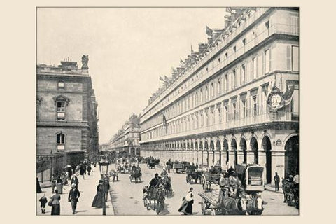 The Rue de Rivoli 20x30 poster