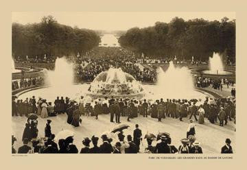 Versailles - Latona Bassin - High Waters 20x30 poster