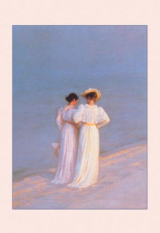 Promenade a Skagen 20x30 poster