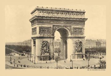 Triumphal Arc (Etoile Place) 20x30 poster