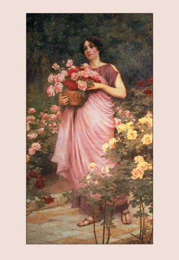 In a Garden of Roses 20x30 poster