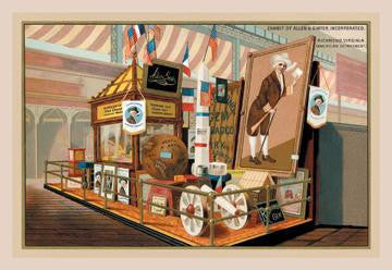 Exhibit of Allen and Ginter, Inc. at the Paris Exhibition, 1889 20x30 poster
