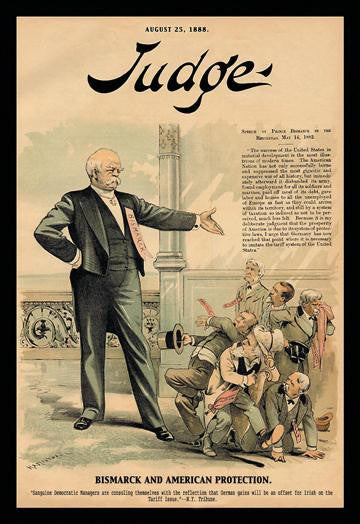 Judge Magazine: Bismarck and American Protection 20x30 poster