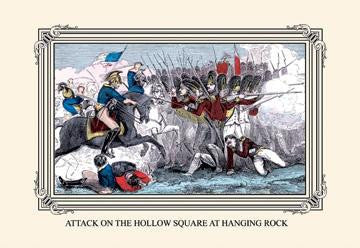 Attack on the Hollow Square at Hanging Rock 20x30 poster