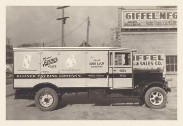 Kuhner Packing Company Truck #2 20x30 poster