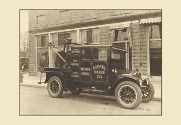 Wrecker Service Truck 20x30 poster