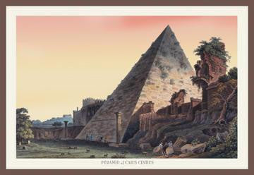 Pyramid of Caius Cestius 20x30 poster