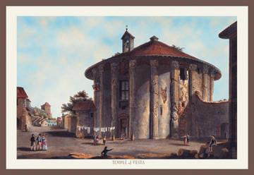 Temple of Vesta 20x30 poster