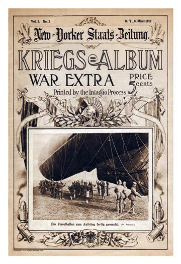 Kriegs Album: War Extra 20x30 poster