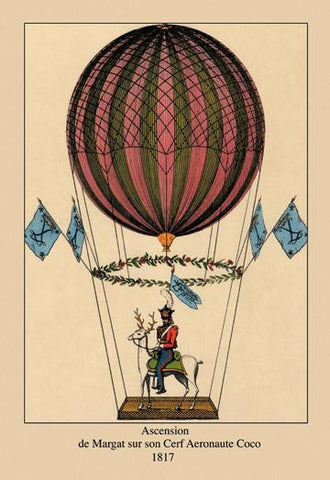 Ascension de Margat, 1817 20x30 poster